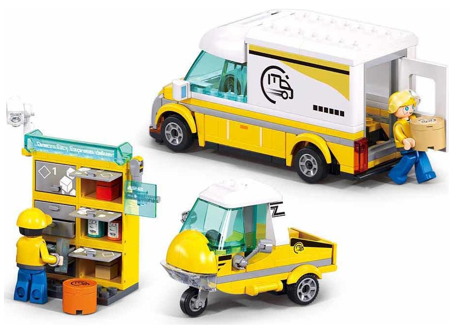 Sluban Metropolis M38-B1290 Doručovacia služba