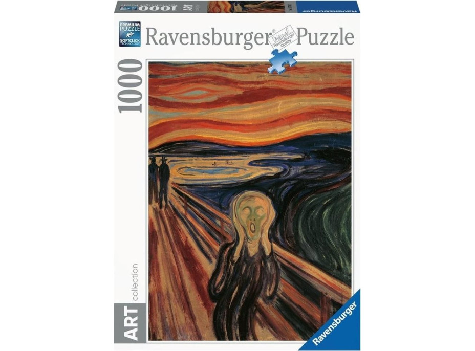 RAVENSBURGER Puzzle Art Collection: Výkrik 1000 dielikov