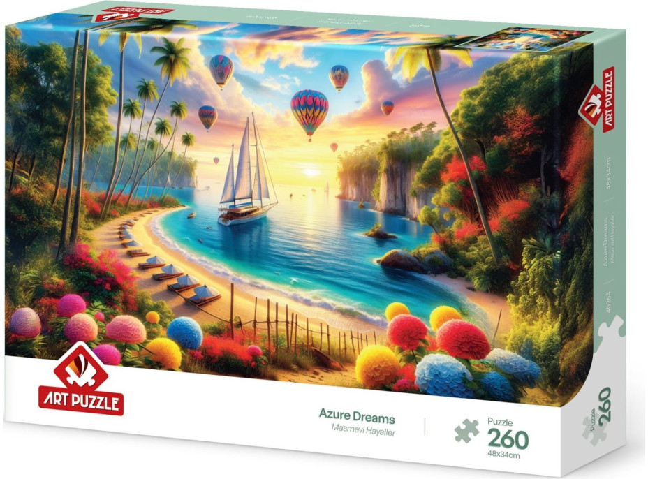 ART PUZZLE Puzzle Azúrové sny 260 dielikov