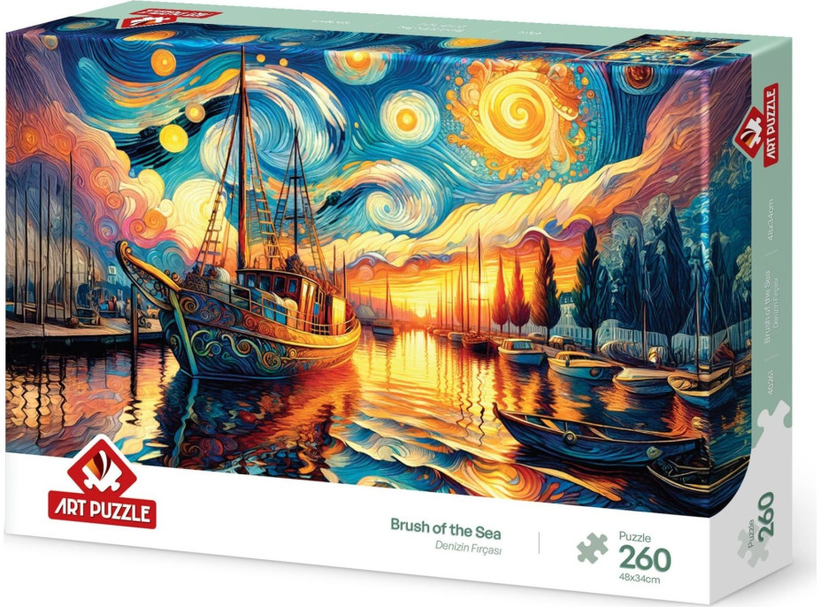 ART PUZZLE Puzzle Brázdiť more 260 dielikov