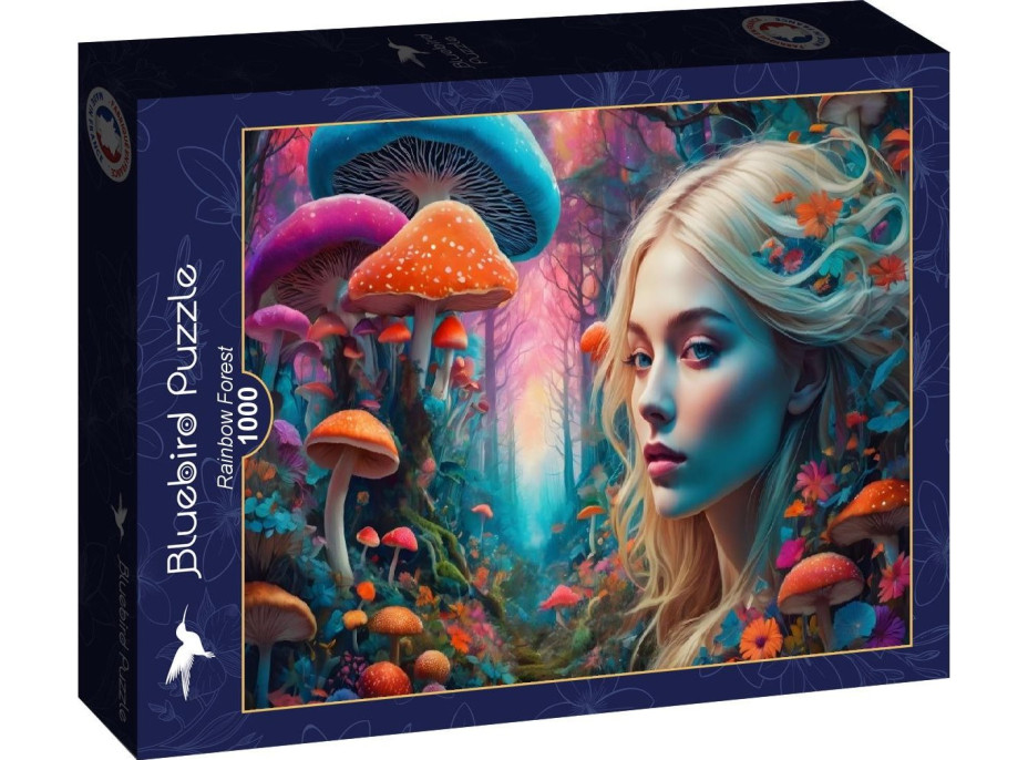 BLUEBIRD Puzzle Dúhový les 1000 dielikov