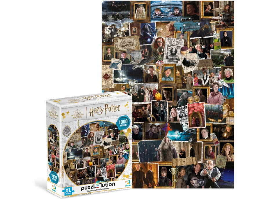 DODO Puzzle Harry Potter: Zaujímavé momenty 1000 dielikov