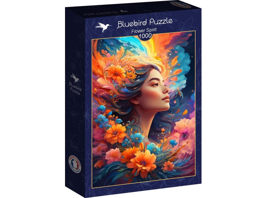 BLUEBIRD Puzzle Jarné kvety 1000 dielikov
