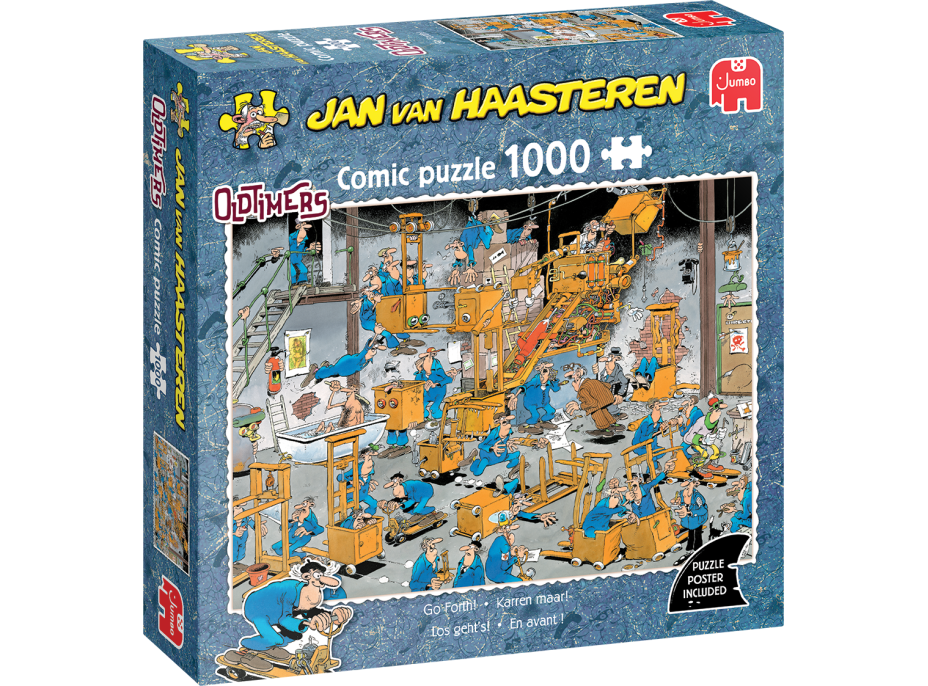 JUMBO Puzzle JvH Oldtimers: Choď vpred! 1000 dielikov