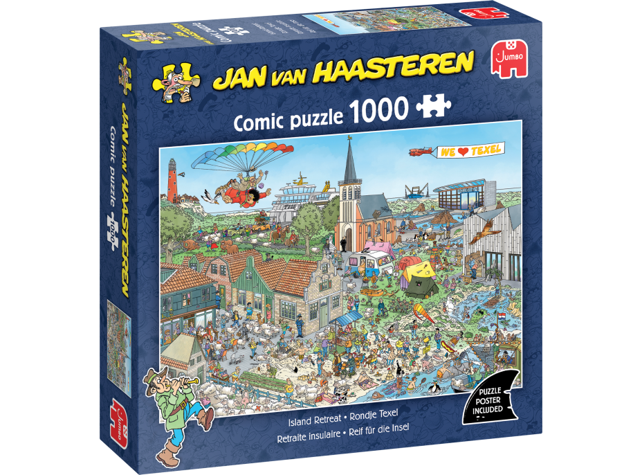 JUMBO Puzzle JvH Ostrovné útočisko 1000 dielikov