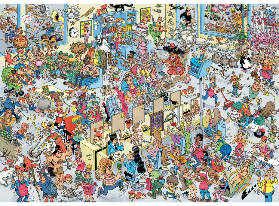 JUMBO Puzzle JvH U kaderníka 1000 dielikov