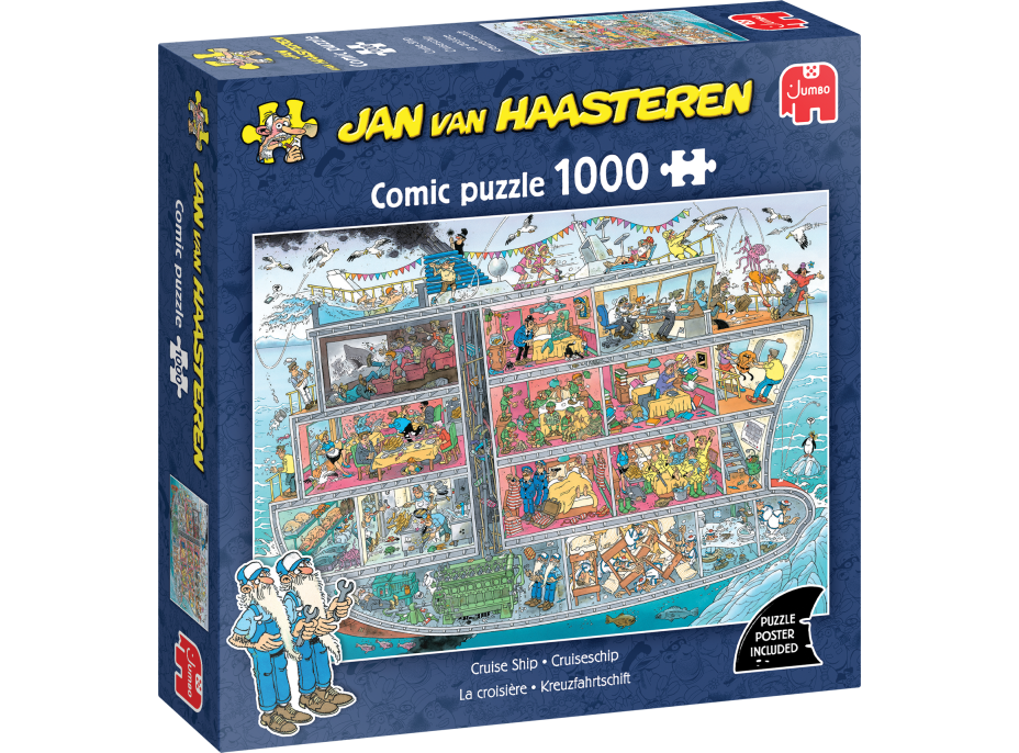 JUMBO Puzzle JvH Výletná loď 1000 dielikov