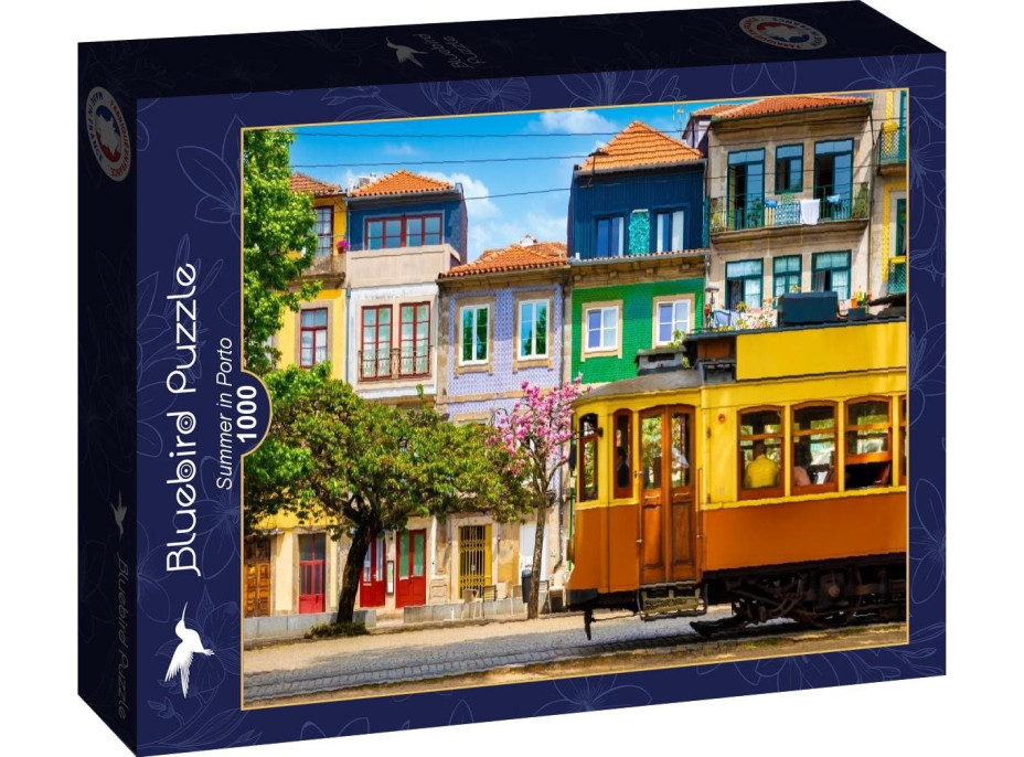 BLUEBIRD Puzzle Leto v Porte 1000 dielikov
