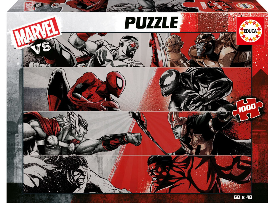 EDUCA Puzzle Marvel 1000 dielikov