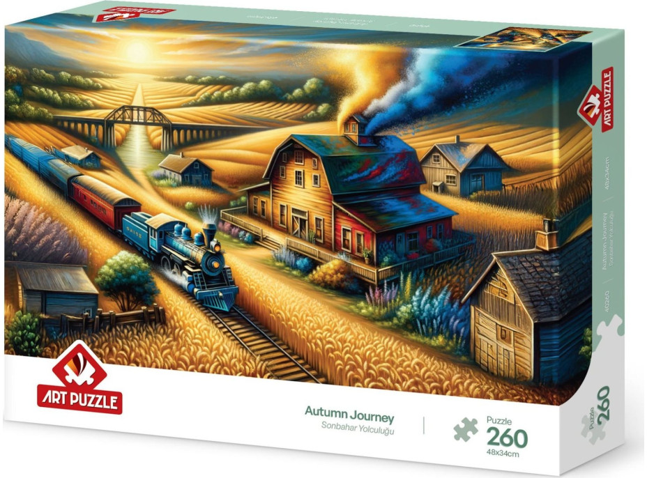 ART PUZZLE Puzzle Jesenná cesta 260 dielikov