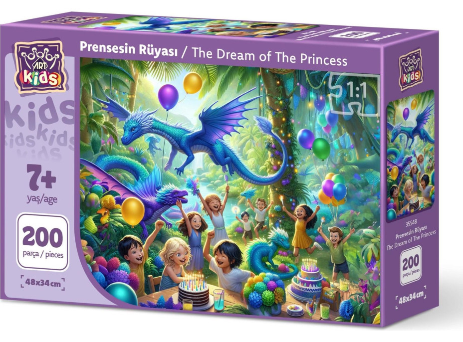 ART PUZZLE Puzzle Princeznin sen 200 dielikov