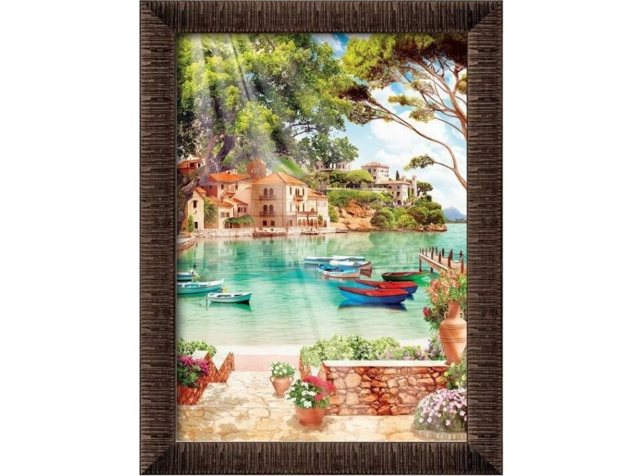ART PUZZLE Puzzle s rámom a lepidlom 3v1 Dobré ráno 1000 dielikov