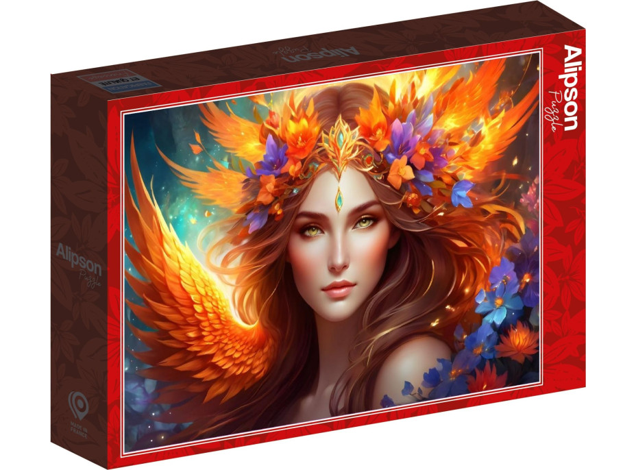 ALIPSON Puzzle Tajomná žena 1000 dielikov