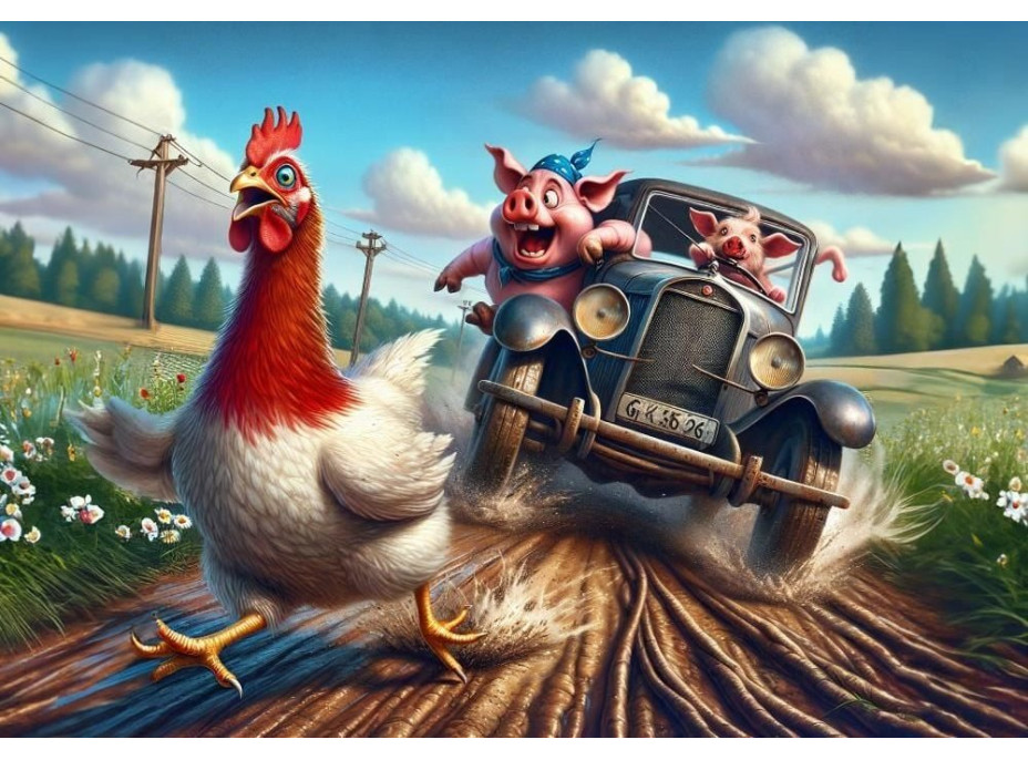 ART PUZZLE Puzzle Útek 200 dielikov