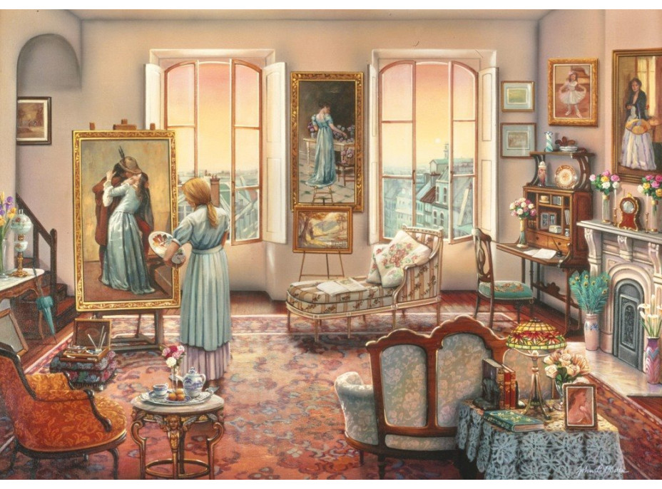 BLUEBIRD Puzzle Záverečné úpravy 1000 dielikov