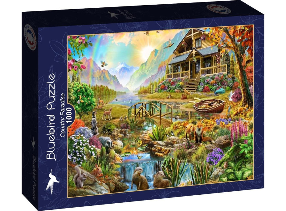 BLUEBIRD Puzzle Zemský raj 1000 dielikov
