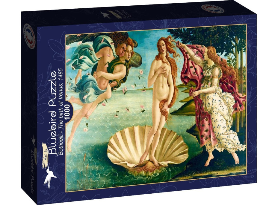 BLUEBIRD Puzzle Zrodenie Venuše 1000 dielikov