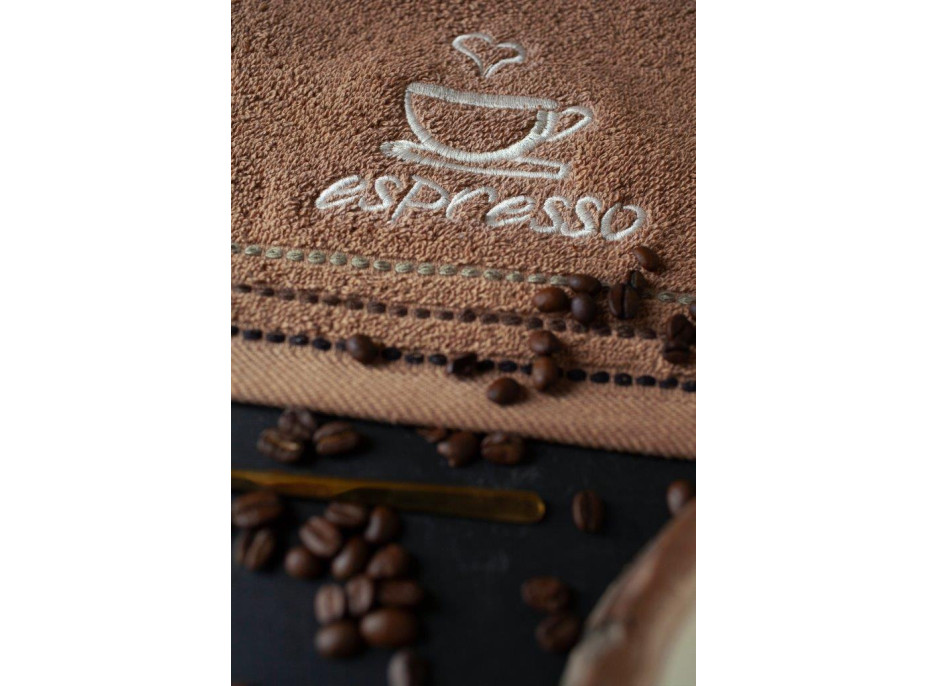 Sada kuchynských uterákov 30x50 cm (3 kusy) - COFFEE