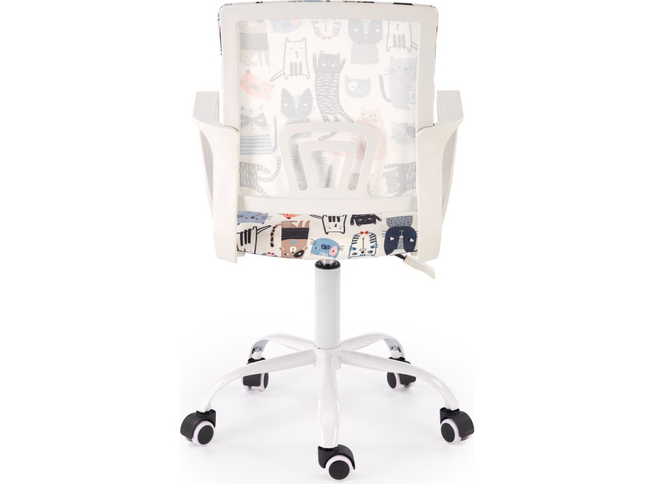 Detská otočná stolička ORIS - Mačičky