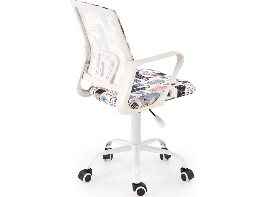 Detská otočná stolička ORIS - Mačičky