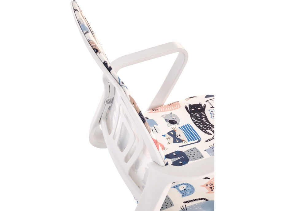 Detská otočná stolička ORIS - Mačičky