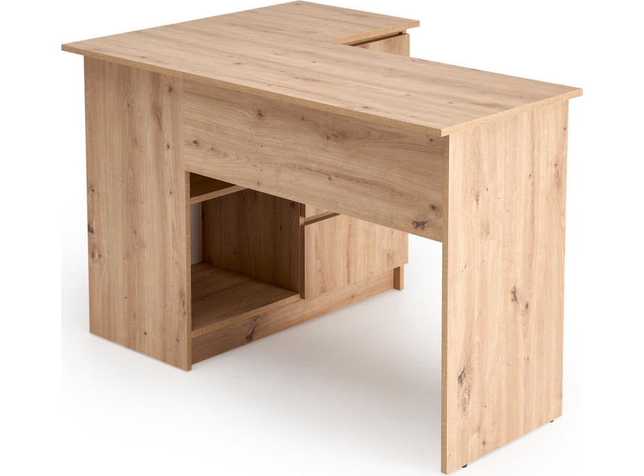 Písací stôl BEGA - dub artisan