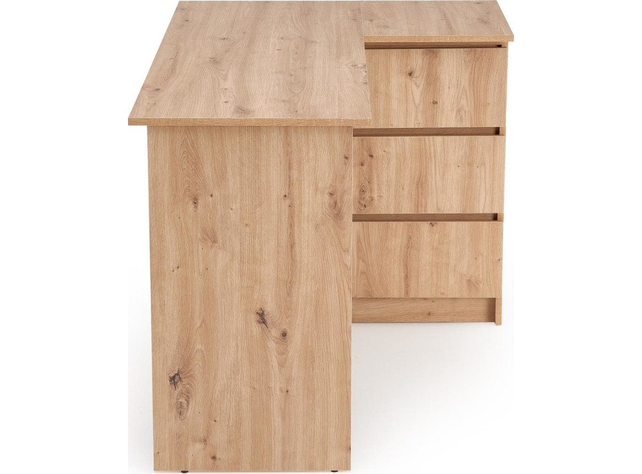 Písací stôl BEGA - dub artisan