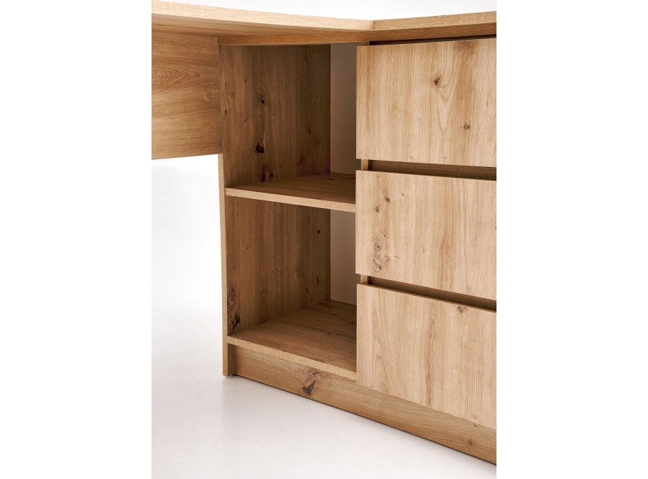 Písací stôl BEGA - dub artisan