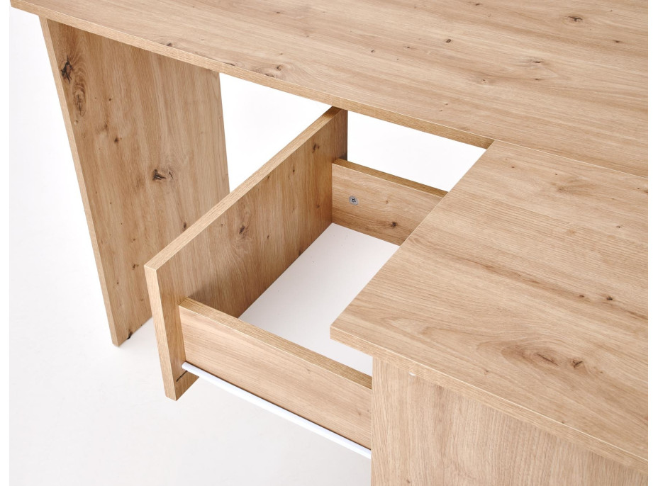 Písací stôl BEGA - dub artisan