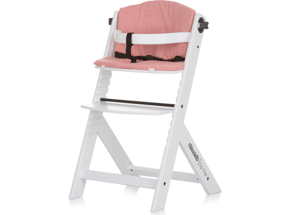 CHIPOLINO Prídavné polstrovanie pre jedálenskú stoličku Tip Top Pink