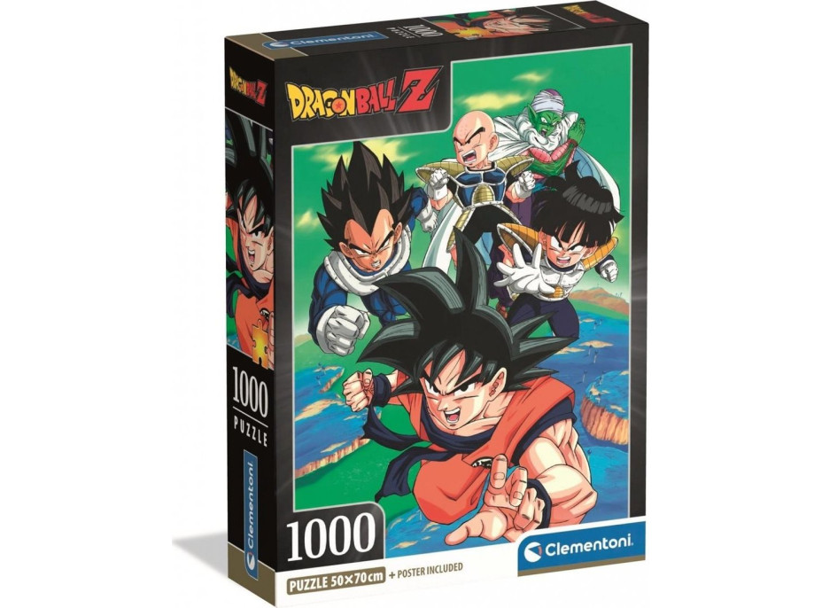 CLEMENTONI Puzzle Dragon Ball Z: Do akcie 1000 dielikov