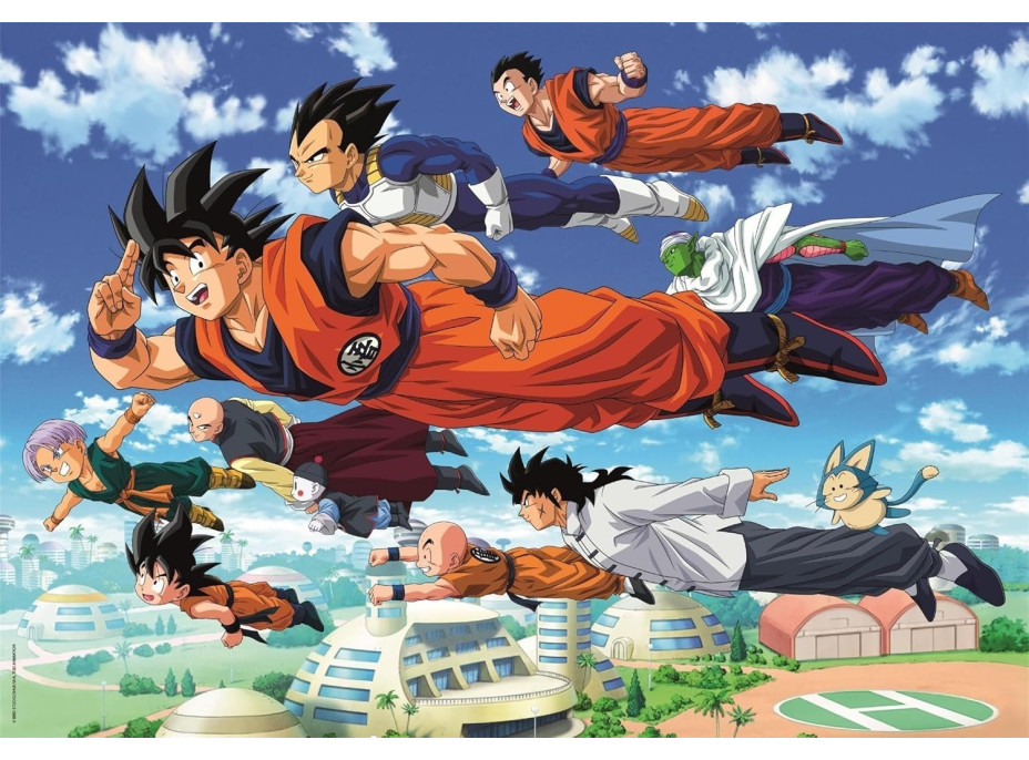 CLEMENTONI Puzzle Dragon Ball: Prelet 1000 dielikov