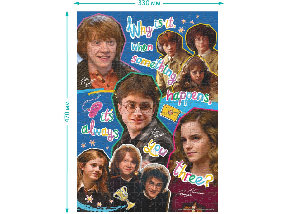 DODO Puzzle Harry Potter: Vždy tieto tri 400 dielikov