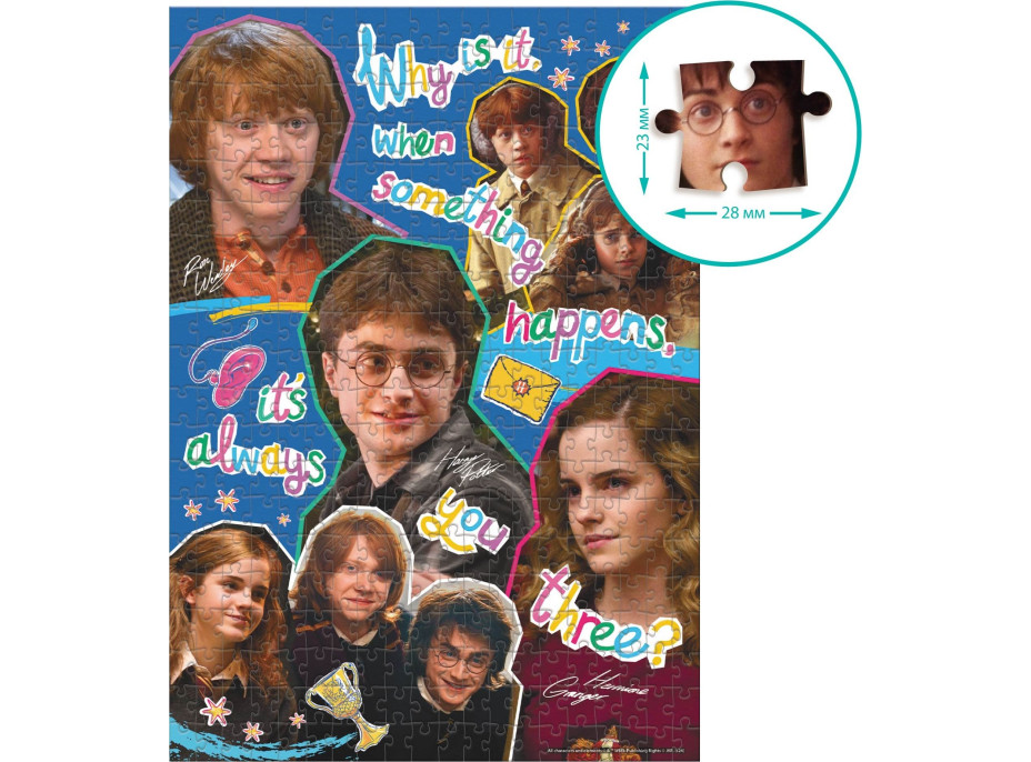 DODO Puzzle Harry Potter: Vždy tieto tri 400 dielikov