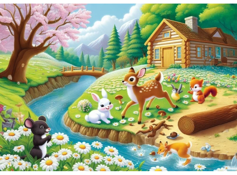 ART PUZZLE Puzzle Jarná radosť 25 dielikov