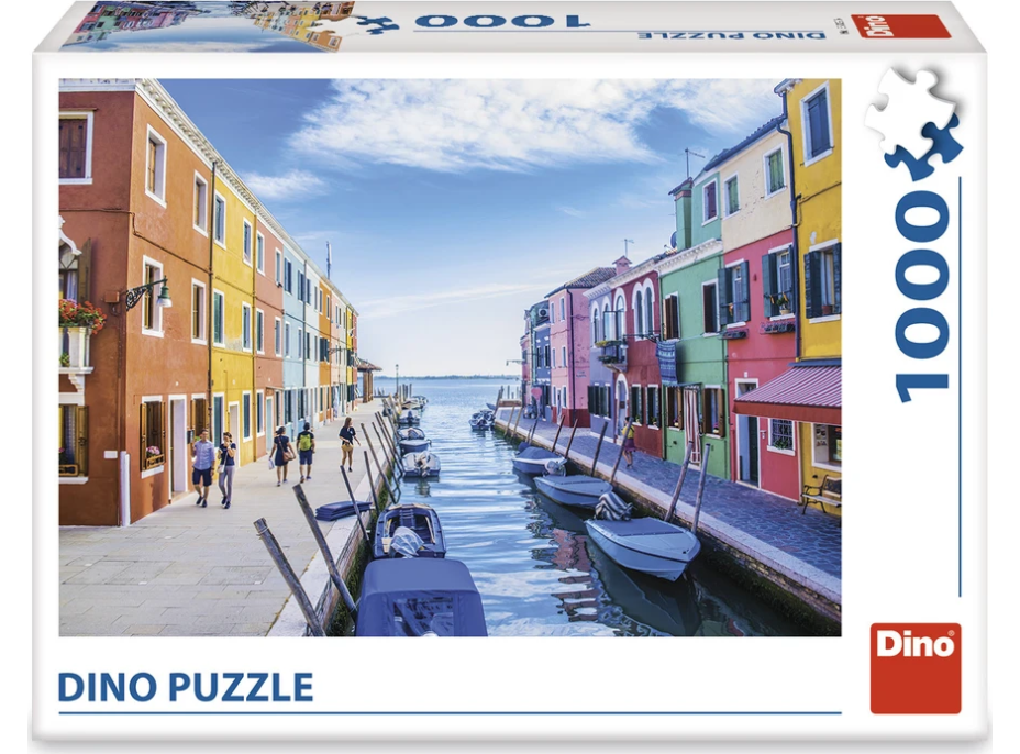 DINO Puzzle Kanál v Benátkach 1000 dielikov
