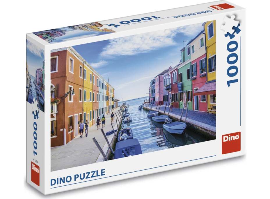 DINO Puzzle Kanál v Benátkach 1000 dielikov