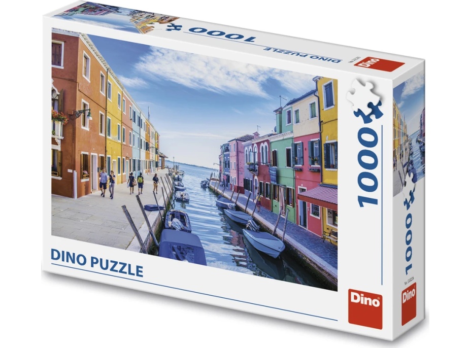 DINO Puzzle Kanál v Benátkach 1000 dielikov