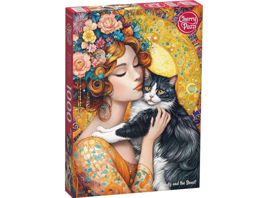 CHERRY PAZZI Puzzle Kráska a zviera 1000 dielikov