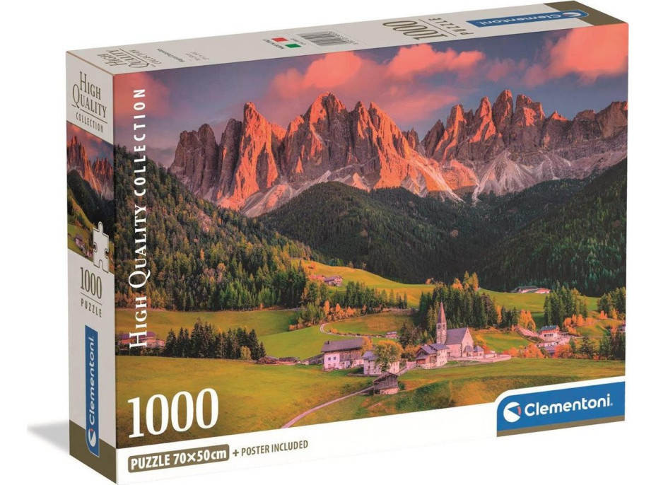CLEMENTONI Puzzle Magické Dolomity 1000 dielikov