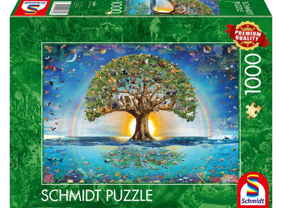 SCHMIDT Puzzle Magický strom života 1000 dielikov