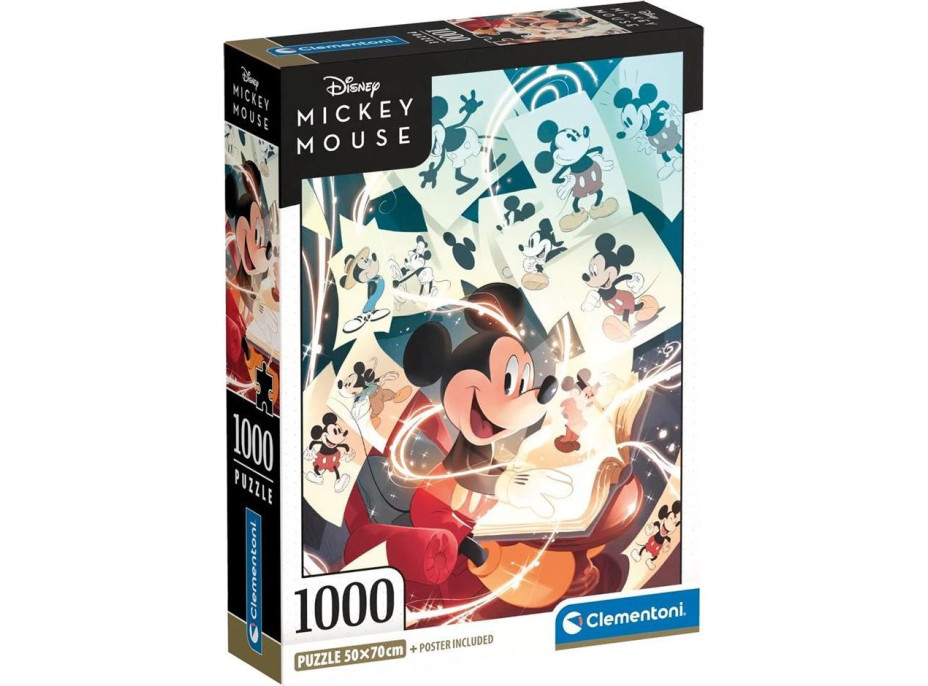 CLEMENTONI Puzzle Mickey Mouse: Spomienky 1000 dielikov