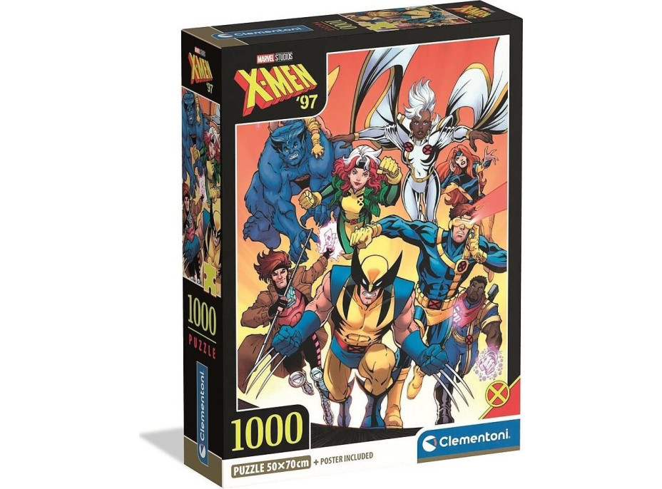 CLEMENTONI Puzzle Xmen 97, 1000 dielikov