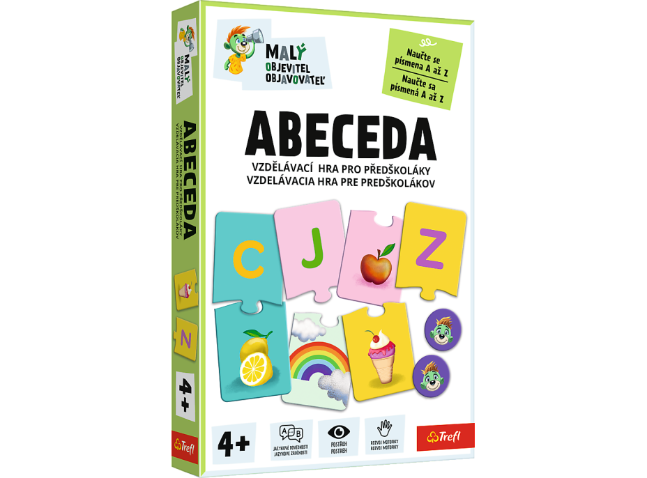 TREFL Vzdelávacia hra Malý objaviteľ: Abeceda