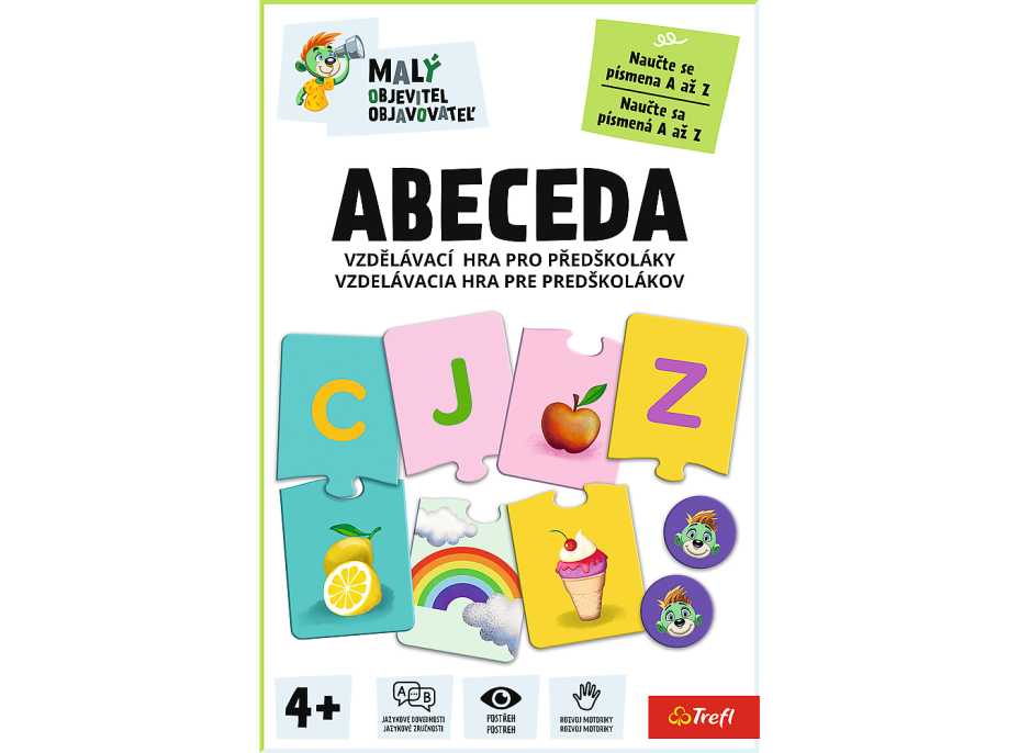 TREFL Vzdelávacia hra Malý objaviteľ: Abeceda