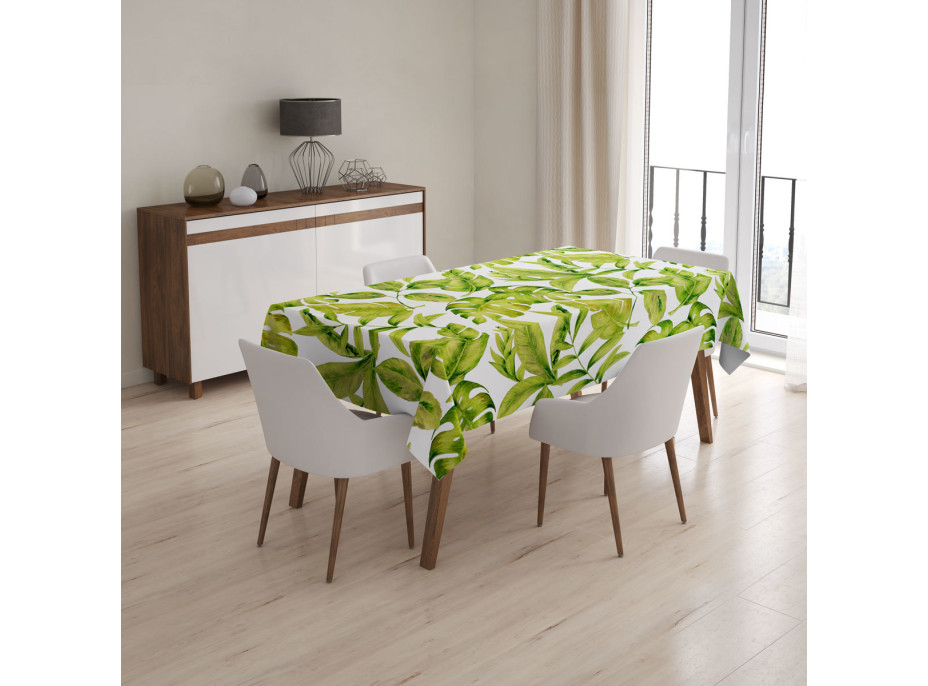Obrus 135x180 cm - Zelené listy