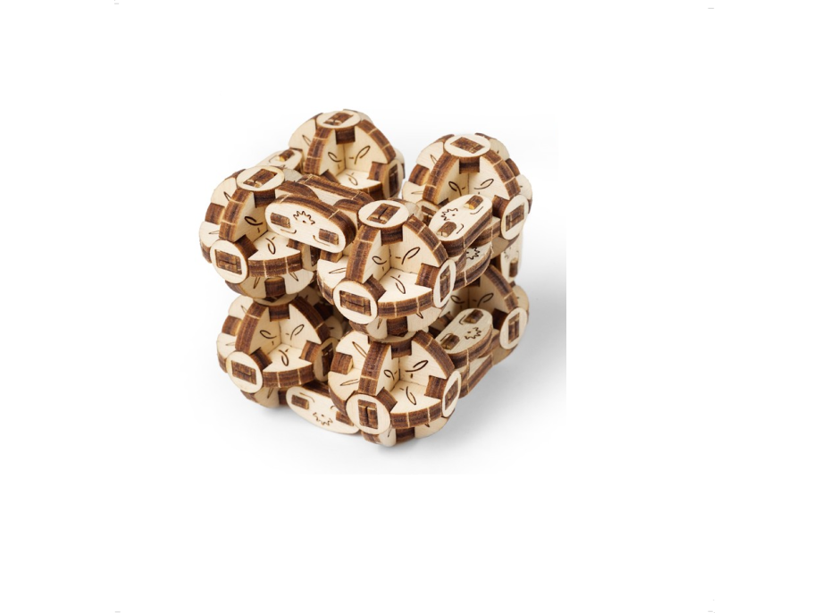 UGEARS 3D puzzle Flexi-kubus 2.0; 144 dielikov