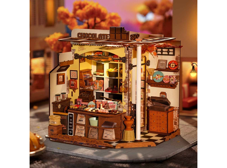 RoboTime Miniatúra domčeka Henryho čokoládovňa