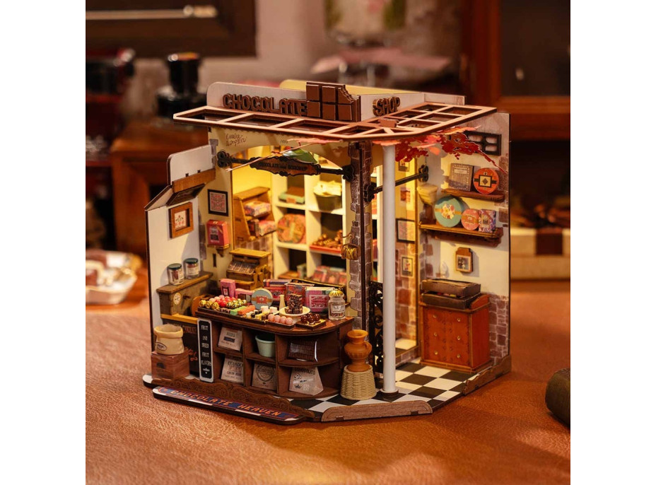 RoboTime Miniatúra domčeka Henryho čokoládovňa
