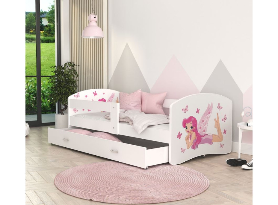 Detská posteľ LUCY so zásuvkou - 160x80 cm - VÍLA